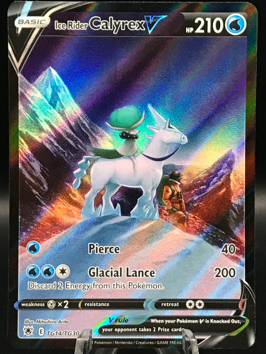 Pokémon TCG: 2023 Ice Rider Calyrex V TG14/TG30 Astral Radiance Trainer Gallery