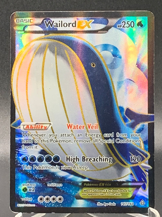 Pokémon TCG: 2014 Wailord EX 147/160 XY Primal Clash