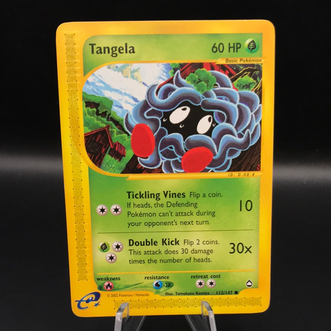 Pokémon TCG: 2002 Tangela 112/147 E-Card: Aquapolis