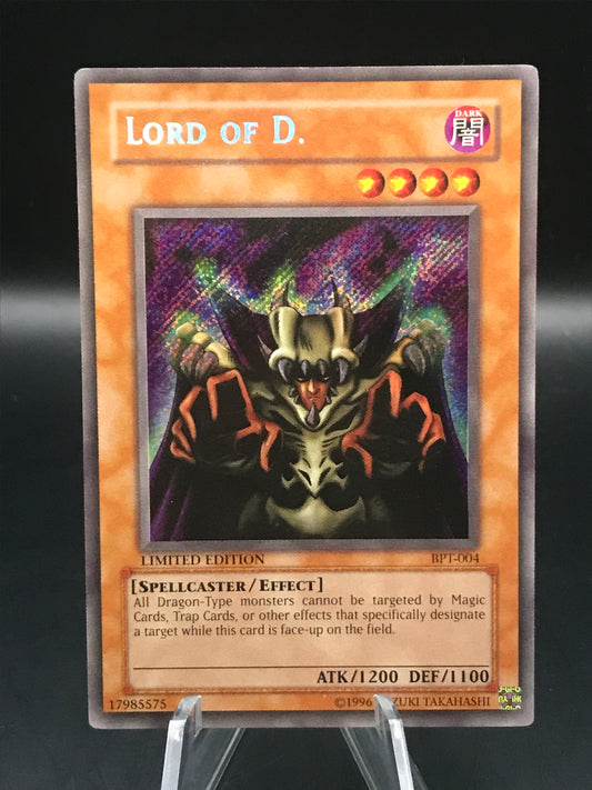 Yu-Gi-Oh! TCG Lord of D. BPT-004 Booster Pack Tin