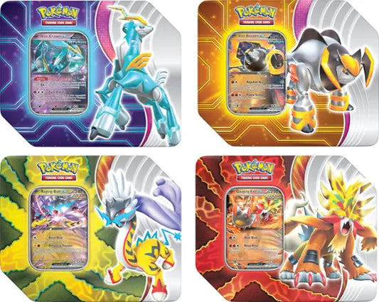 Pokémon TCG: Scarlet & Violet Paradox Destinies Tin (Styles May Vary)