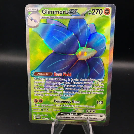 Pokemon TCG 2023 Glimmora 213/197 S&V: Obsidean Flames