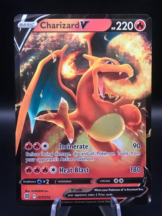 Pokémon TCG: 2022 Charizard V 17/172 S&S: Briliant Stars