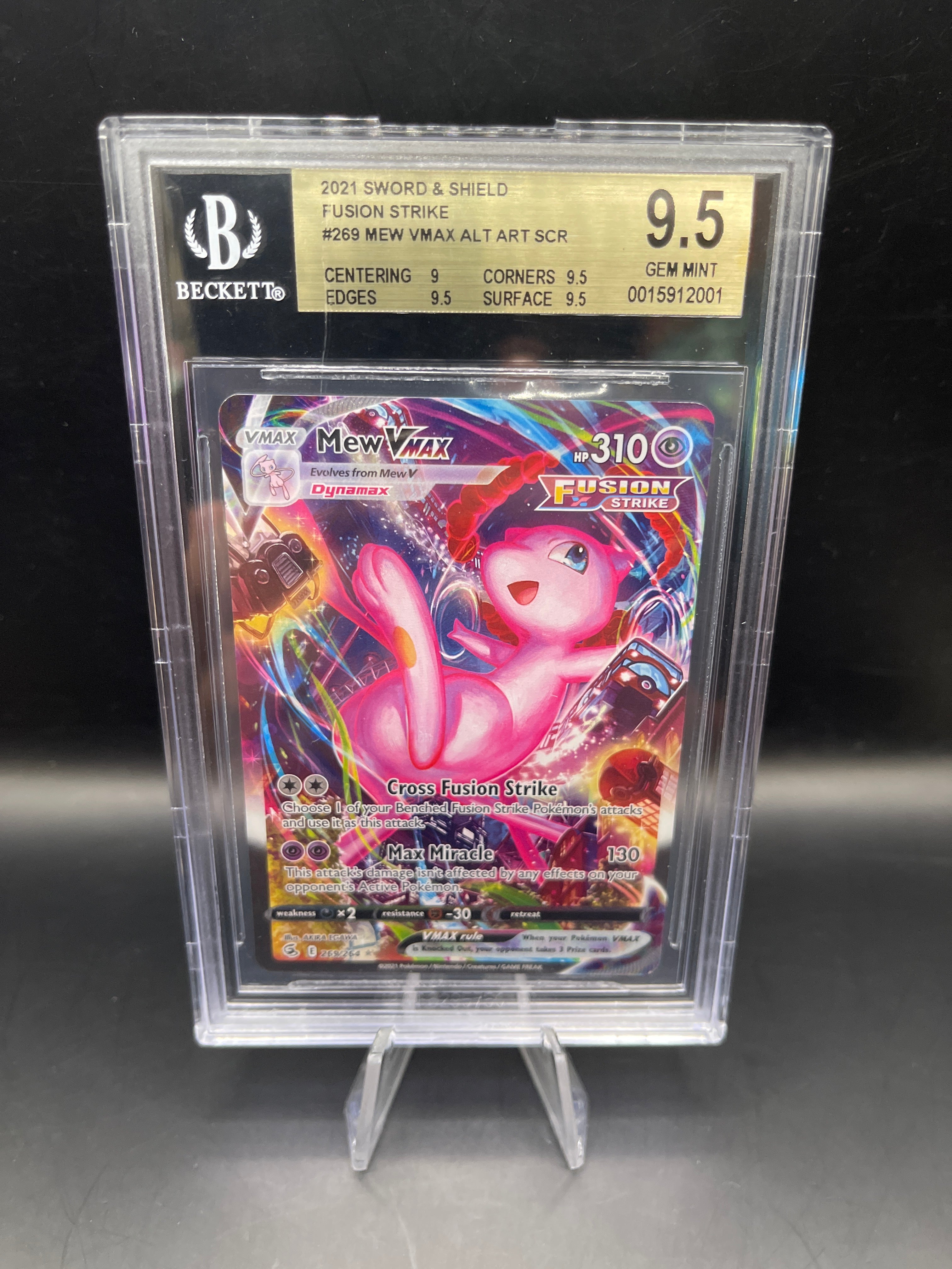 Mew Vmax Fusion Strike purchases Alt Art Graded 9 mint