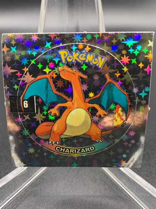 Pokémon Taps Official Slammer/Pog Stickers Charizard 6