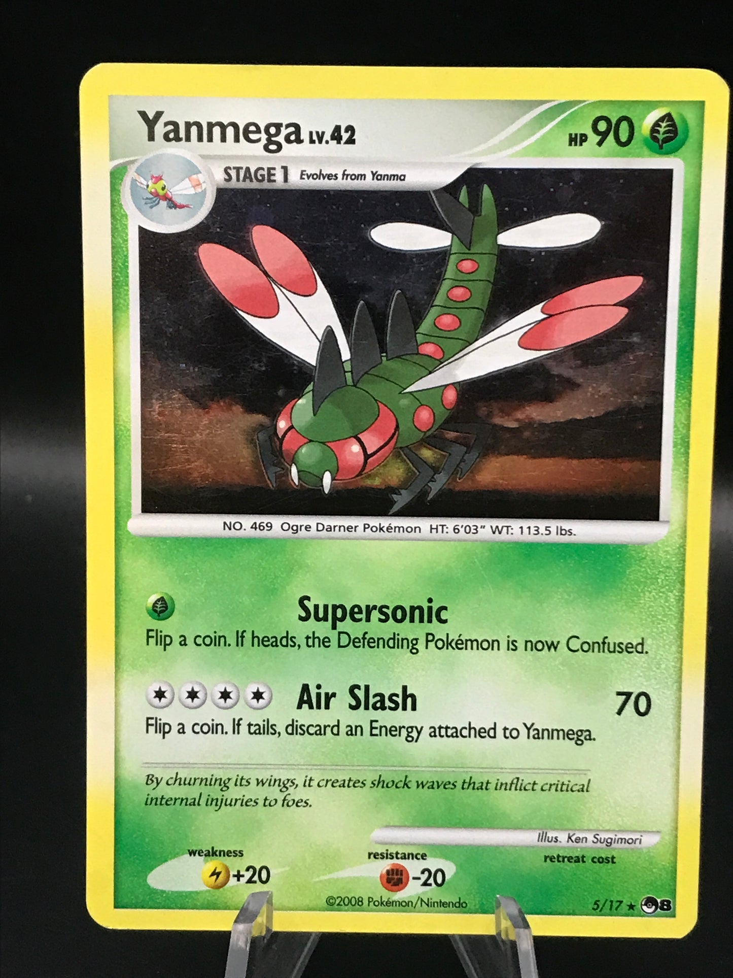 Pokémon TCG: 2008 Yanmega 5/17 POP series 8