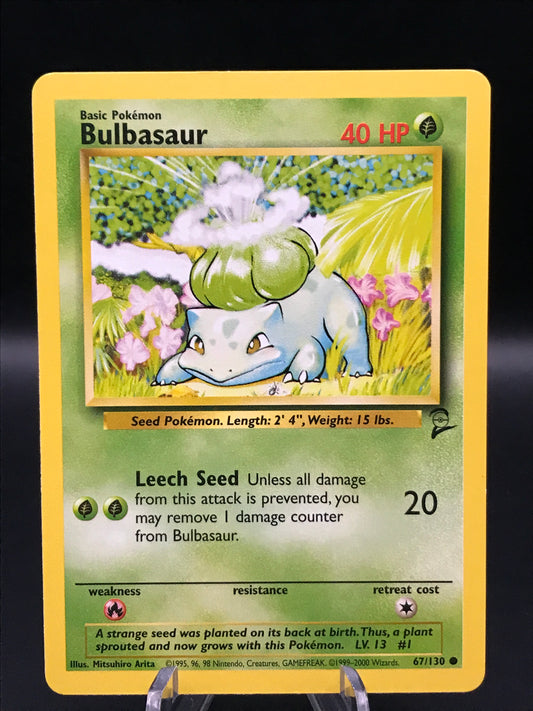 Pokemon TCG - Bulbasaur - Base Set 2 - 67/130