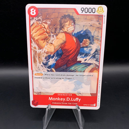 One Piece TCG: Monkey.D.Luffy OP04-014 UC Kingdoms Of Intrigue