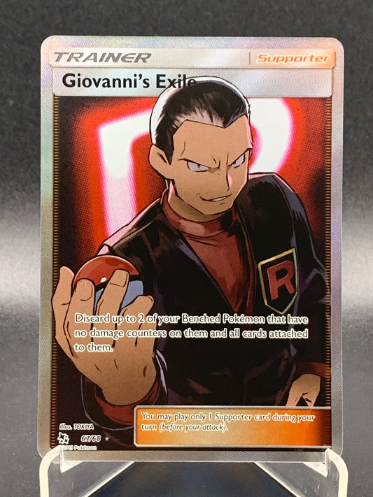 Pokémon TCG: 2019 Giovanni's Exile 67/68 Hidden Fates