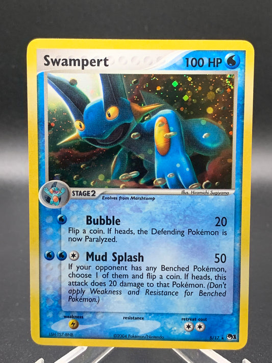 Pokémon TCG: 2004 Swampert 5/17 POP Series 1