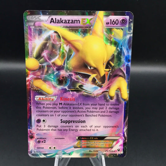 Pokémon TCG: 2016 Alakazam Ex 25/124 XY: Fates Collide