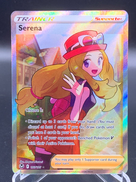 Pokémon TCG: 2022 Serena 193/195 SWSH: Silver Tempest