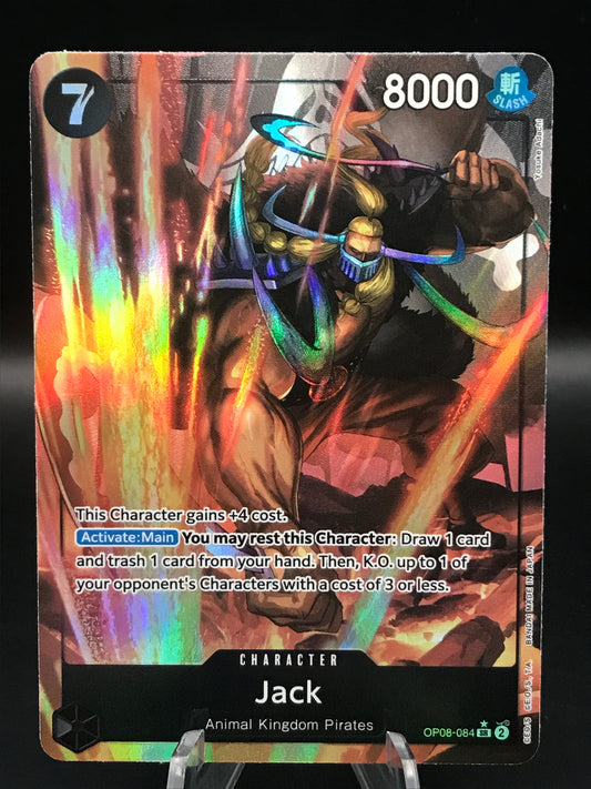 One Piece TCG: Jack OP08-084 SR Two Legends