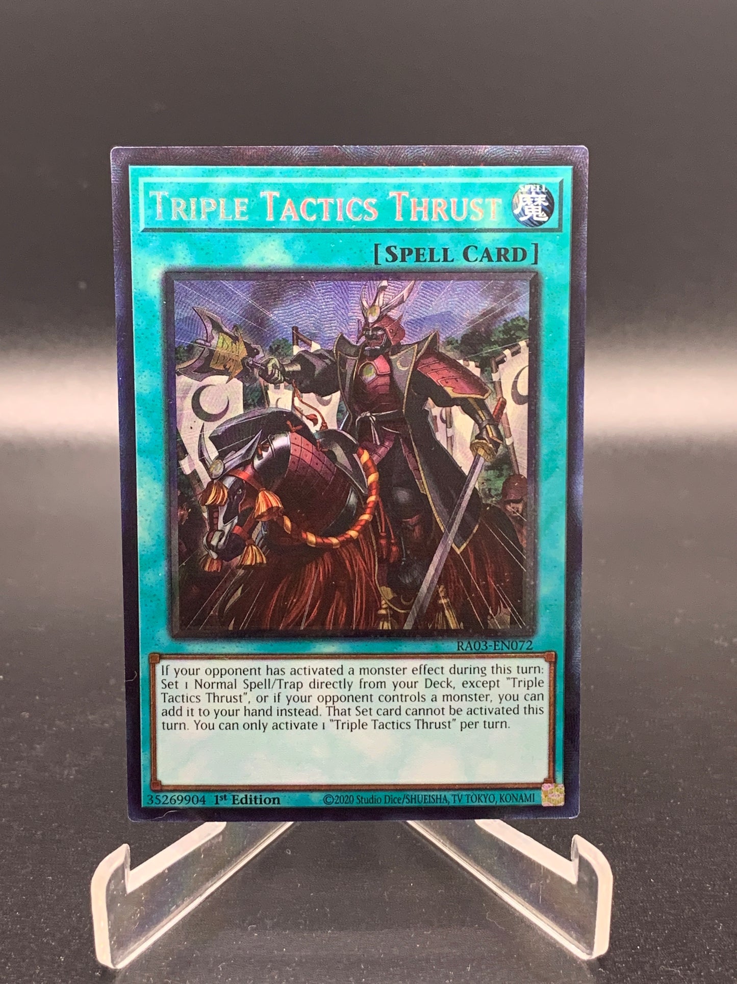 Yu-Gi-Oh! Triple Tactics Thrust  - Quarter Century Bonanza RA03-EN072