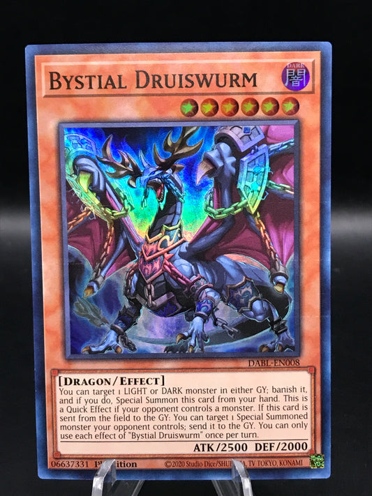 Yu-Gi-Oh! TCG: Brystial Druiswurm - Darkwing Blast DABL-EN008 1st Edition