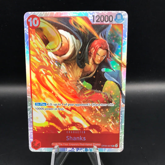 One Piece TCG: Shanks OPO6-007 SR Wings of Captain