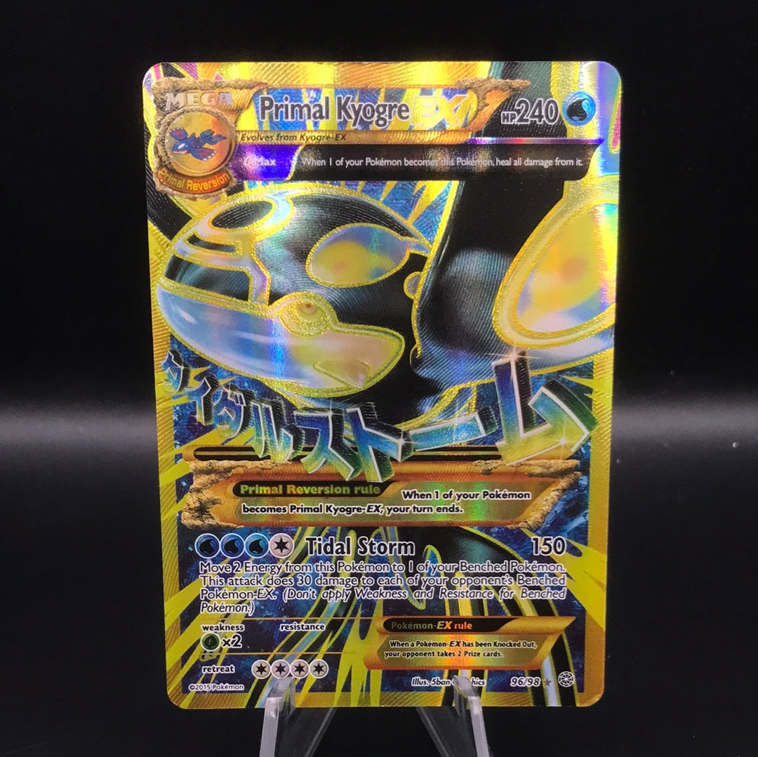 Pokemon TCG 2015 Primal Kyogre Ex 96/98 XY: Ancient Origins