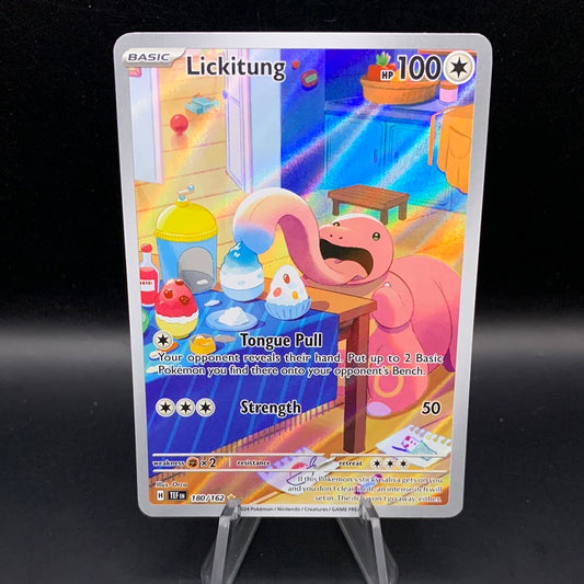 Pokémon TCG: 2024 Lickitung 180/162 S&V Temporal Forces IR