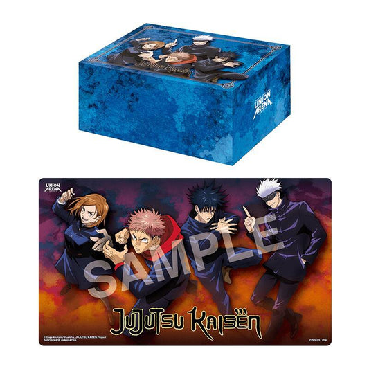 Union Arena TCG: Jujutsu Kaisen Playmat & Half Storage Box Set