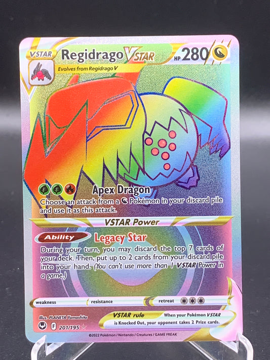 Pokémon TCG: 2022 Regidrago Vstar 201/195 SWSH: Silver Tempest