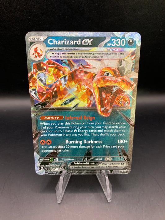 Pokémon TCG: 2024 Charizard ex 054/091 S&V Paldean Fates