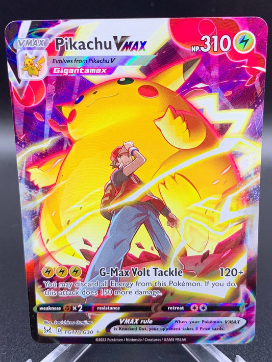 Pokémon TCG: 2022 Pikachu Vmax TG17/TG30 S&S: Lost Origin