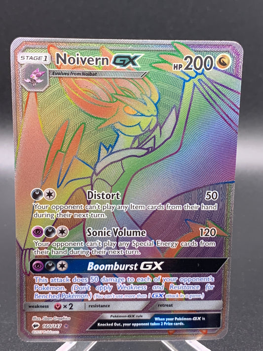 Pokémon TCG: 2017 Noivern Gx 160/147 S&M: Burning Shadows