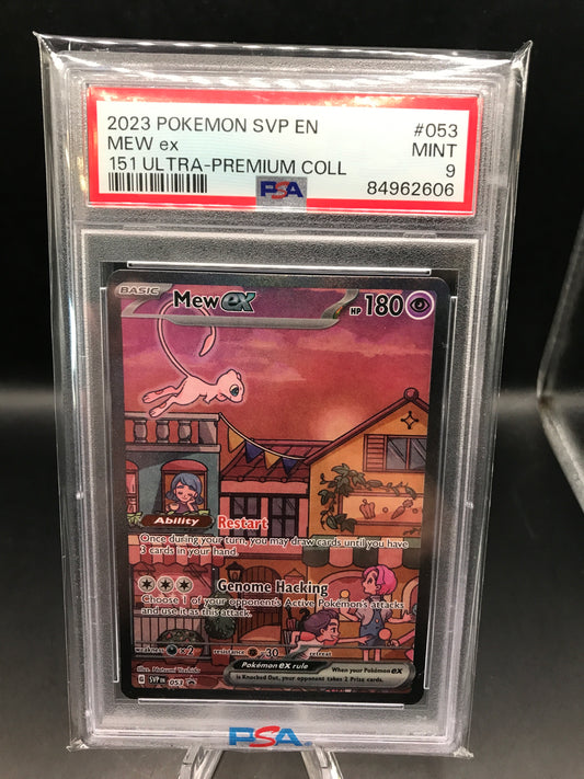 PSA 9 Pokémon TCG: 2023 Mew Ex 053 S&V: Scarlet & Violet Promo