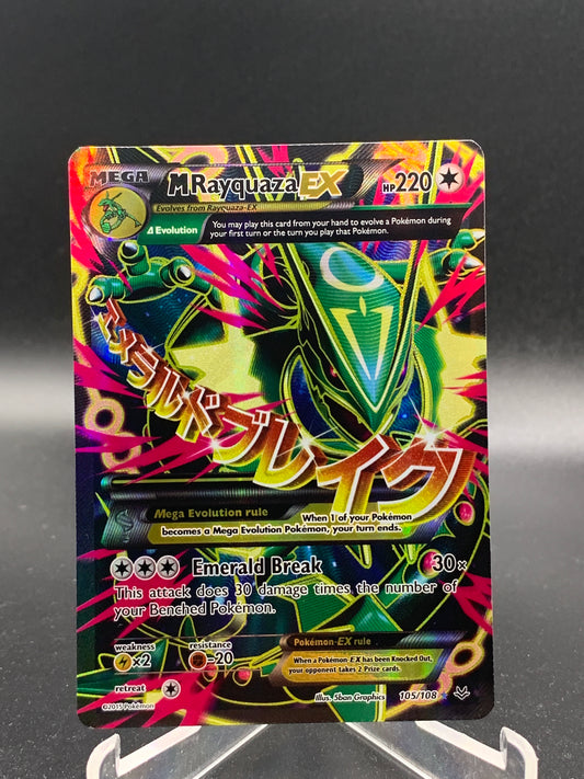 Pokemon TCG: MRayquaza EX 105/108 XY: Roaring Skies