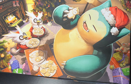 Snorlax Holiday Pokemon Playmat