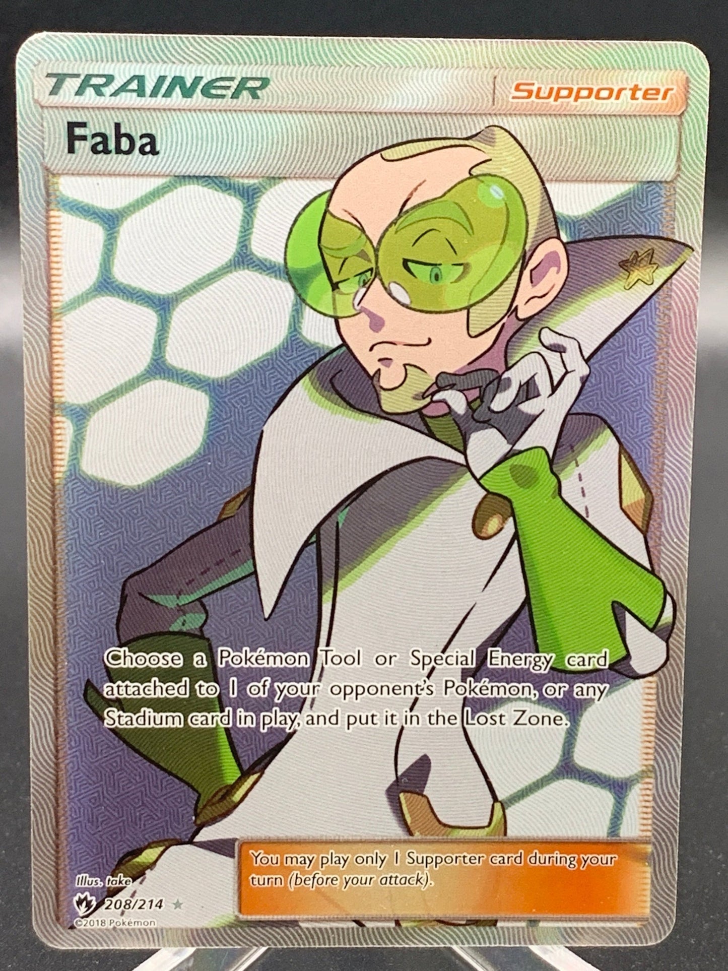 Pokémon TCG: 2018 Faba 28/214 S&M: Lost Thunder