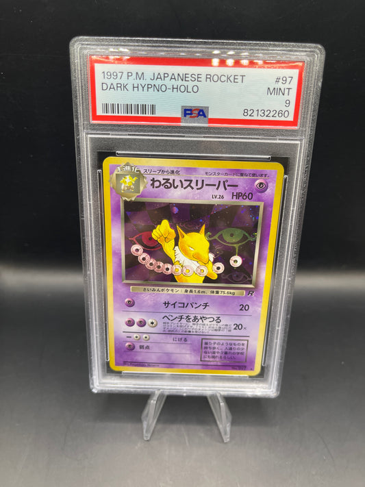 PSA 9 Pokémon TCG: 1997 Japanese Hypno #097 Team Rocket Holo