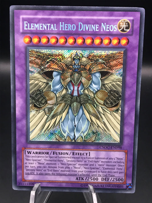 Yu-Gi-Oh! TCG Elemental Hero Divine Neos CSOC-EN098 Crossroads of Chaos