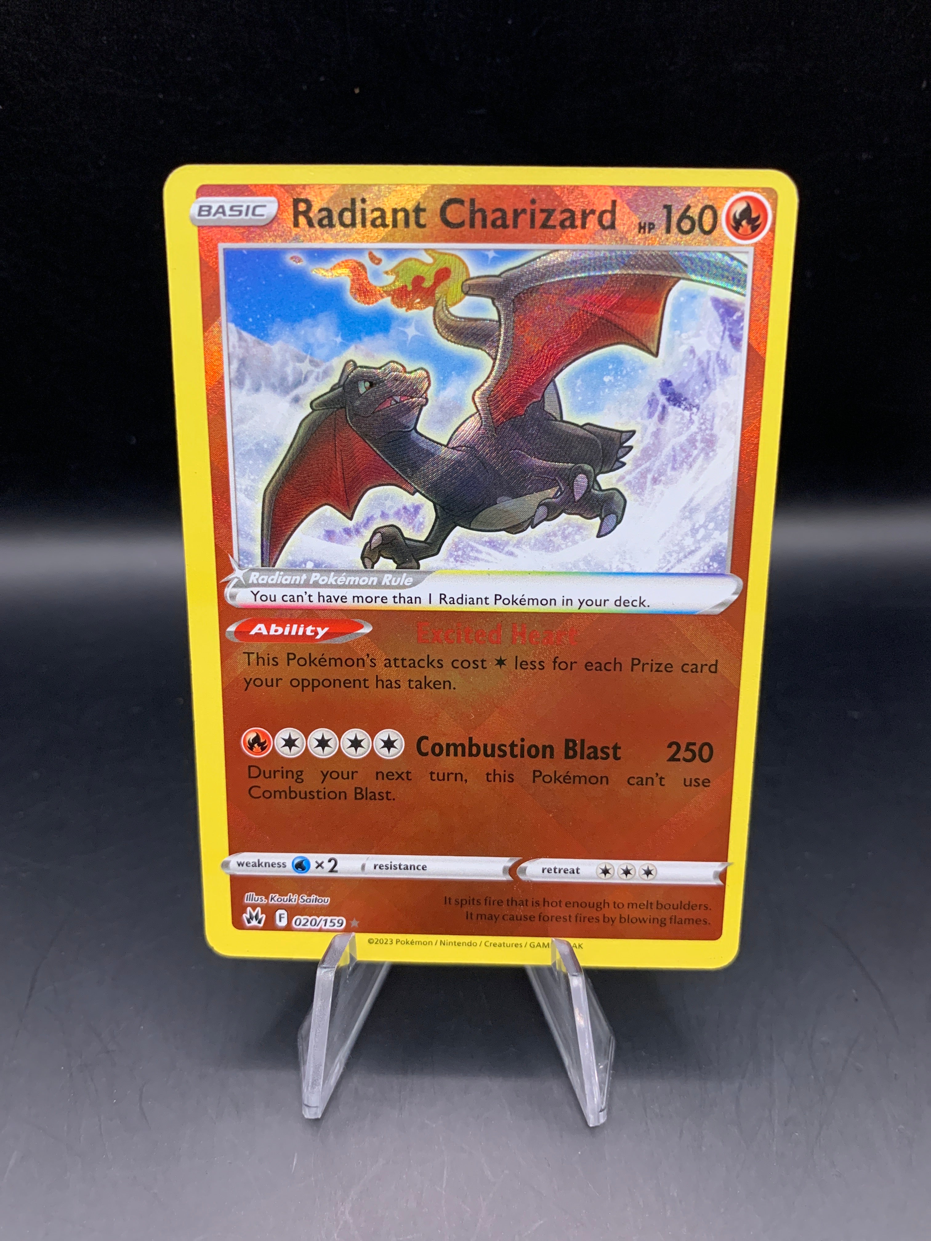 Pokémon TCG 2024 Radiant Charizard