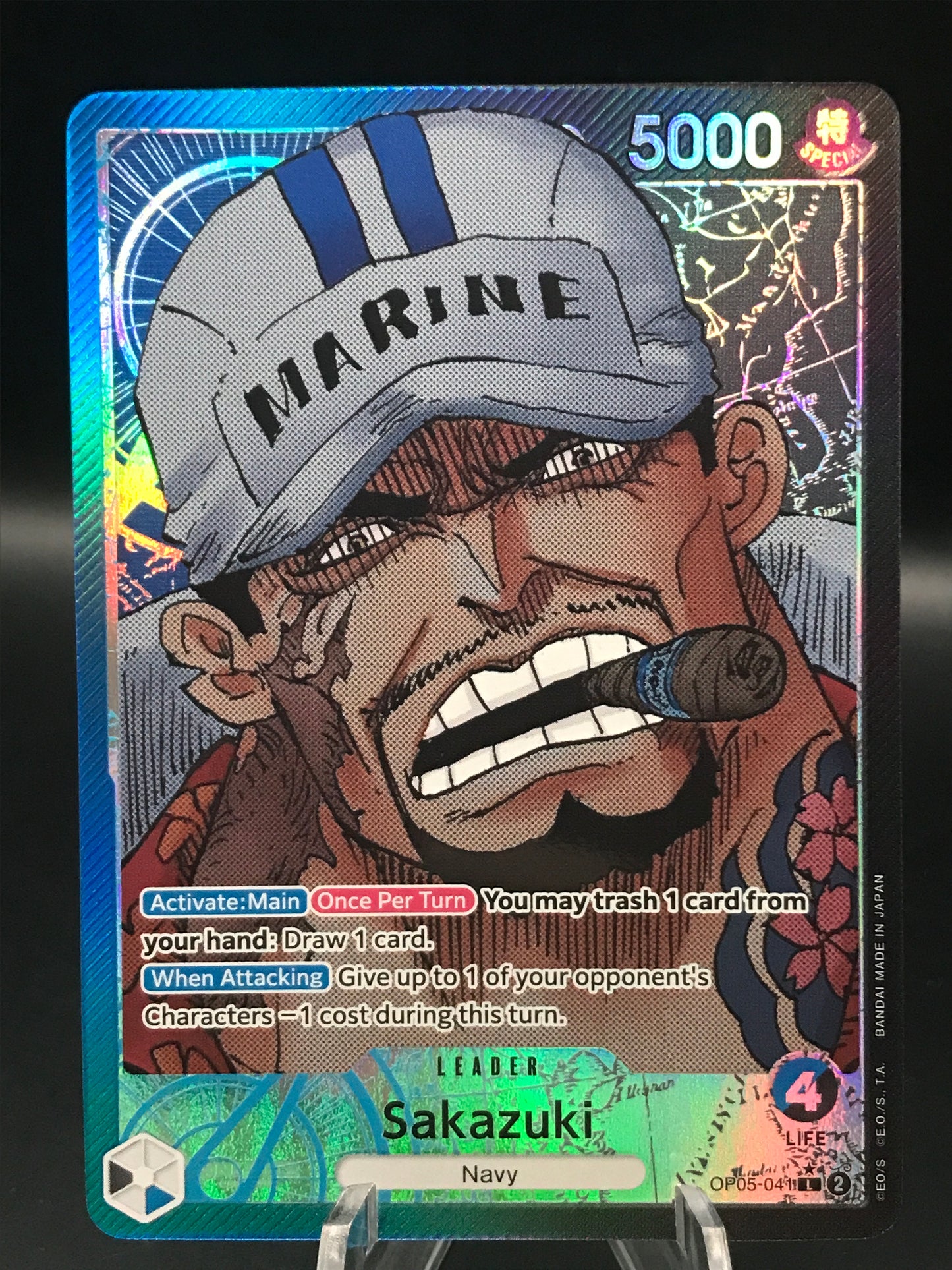 One Piece TCG: Sakazuki OP05-041 L Wings of the Captain