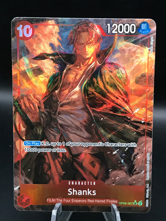 One Piece TCG: Shanks OP06-007 SR Wings of the Captain OP06