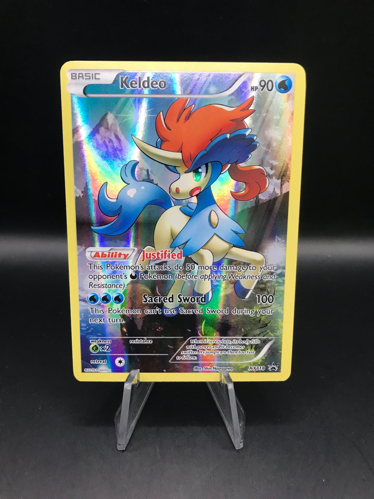 Pokémon TCG: 2016 Keldeo XY118 XY Promo