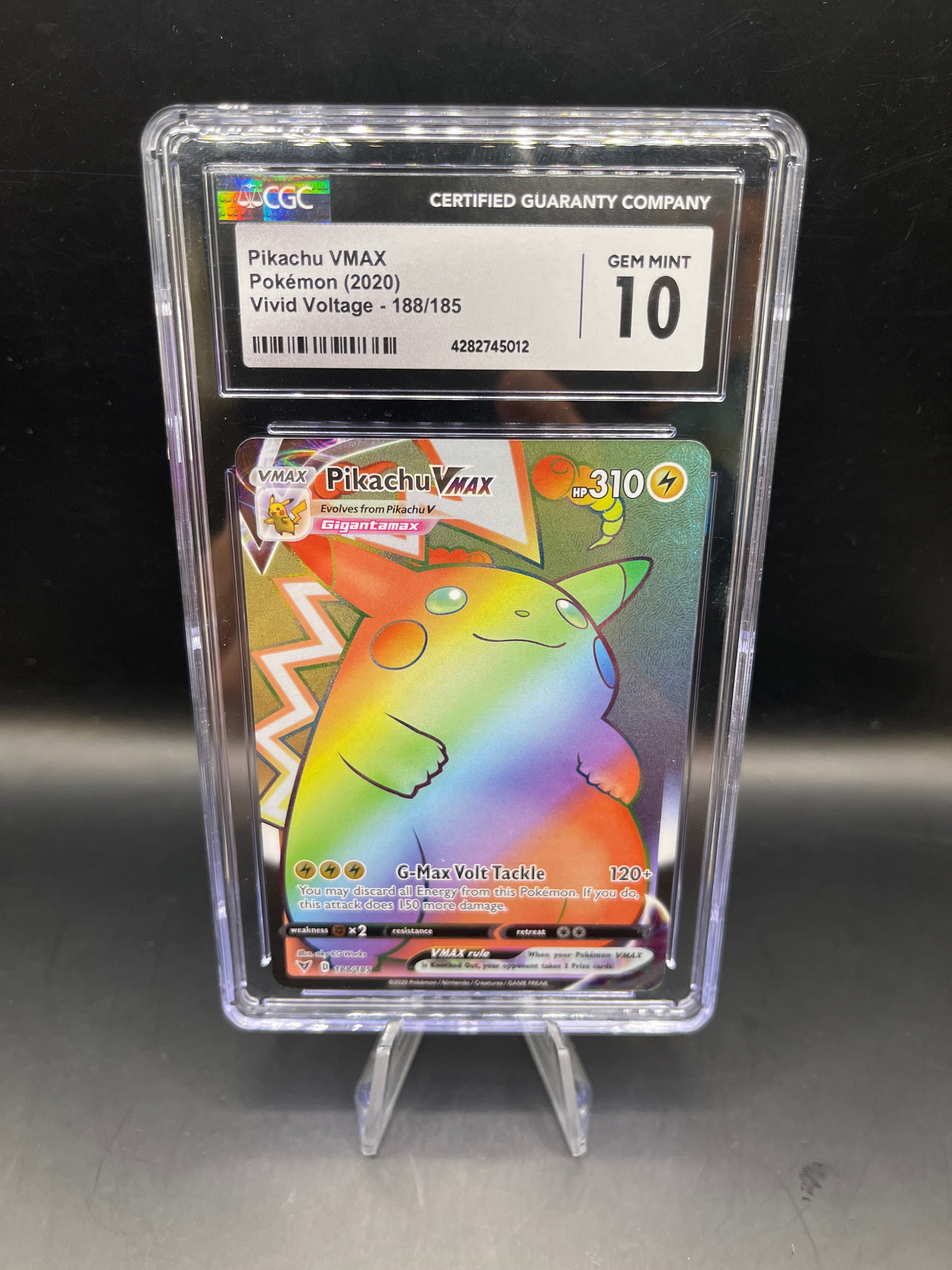 Rainbow pikachu CGC purchases 9 w/subs