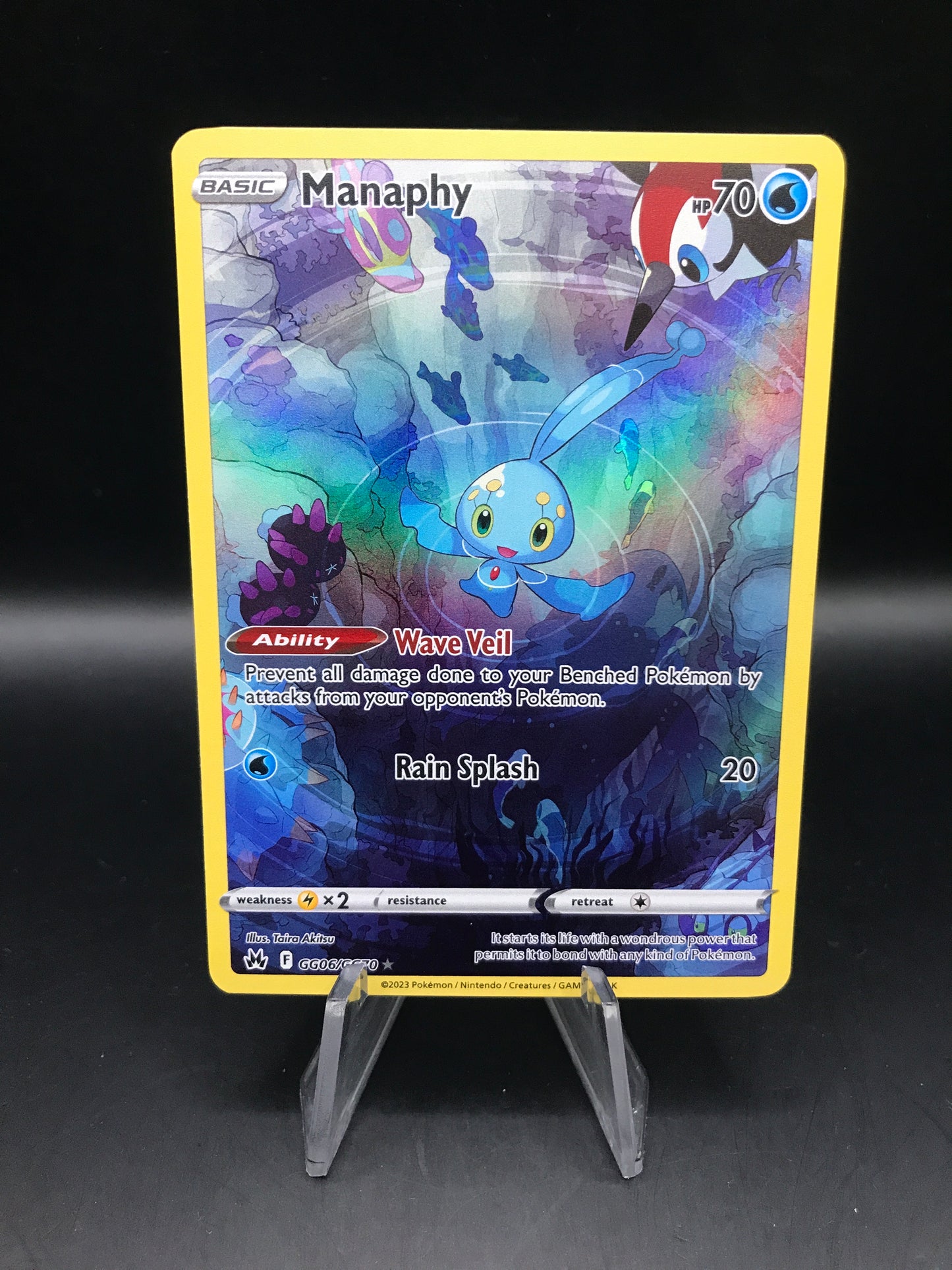 Pokémon TCG: 2023 Manaphy GG06/GG70 S&S: Crown Zenith