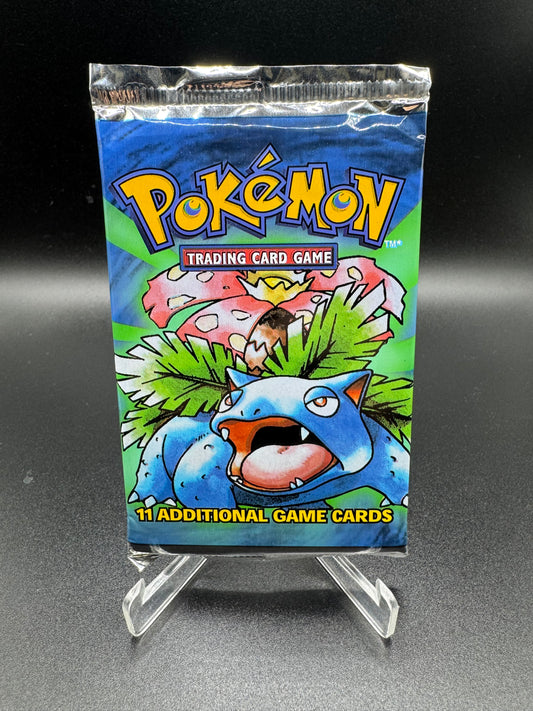 Pokémon TCG: Base Set Booster Pack (Venusaur)