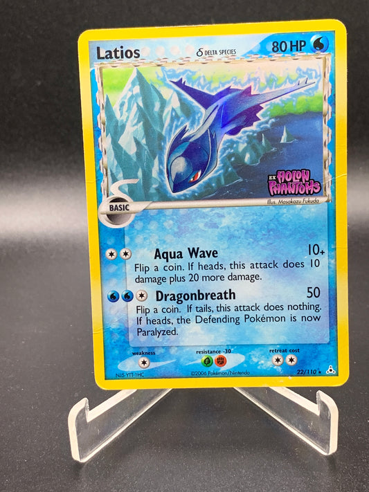 Pokémon TCG: 2006 Latios 22/110 - Holon Phantoms (DAMAGED)