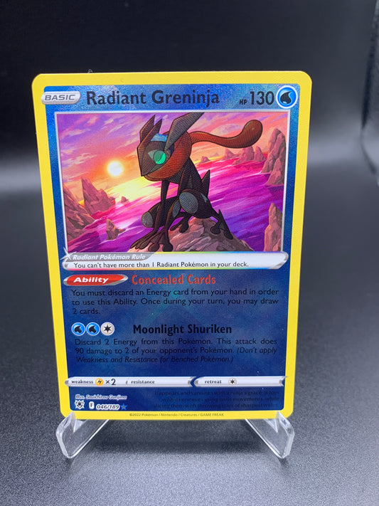 Pokémon TCG: 2022 Radiant Greninja 46/189 S&S: Astral Radiance