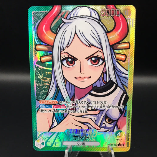 One Piece TCG: Japanese Yamato OPO6-022 L Wings of Captain Alt Art