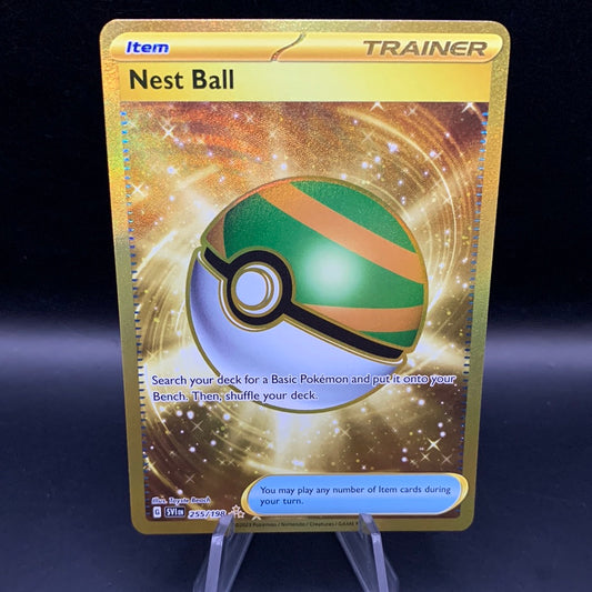 Pokémon TCG: 2023 Nest Ball 255/198 Scarlet & Violet Base Set Gold