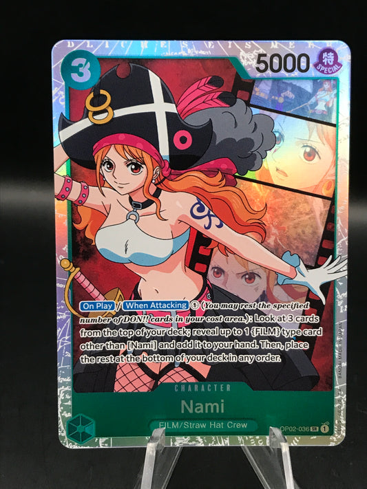 One Piece TCG: Nami OP02-036 SR Paramount War