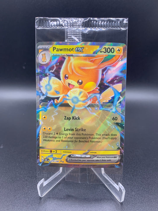 Pokémon TCG: 2023 Pawmot ex 073/197 Scarlet & Violet Promo Sealed