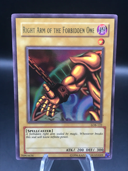 Yu-Gi-Oh! TCG Right Arm of the Forbidden One LOB-122
