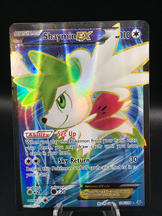 Pokémon TCG: Shaymin EX 106/108 XY: Roaring Skies