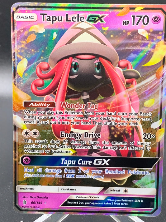 Pokémon TCG: 2017 Tapu Lele GX 60/145 S&M: Guardians Rising