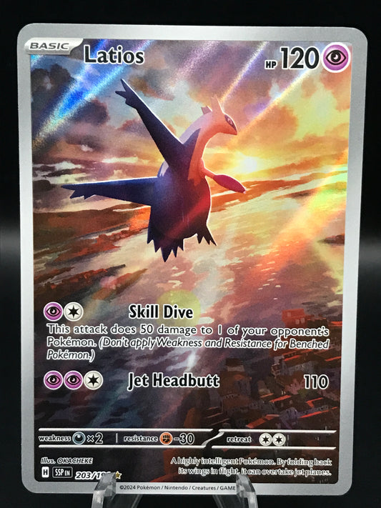 Pokémon TCG 2024 Latios 203/191  S&V: Surging Sparks